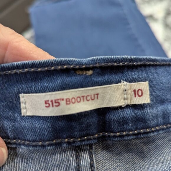 Levi's 515 Jeans Womens Size 10 Boot Cut Medium Wash Denim Casual Ladies - Picture 6 of 6